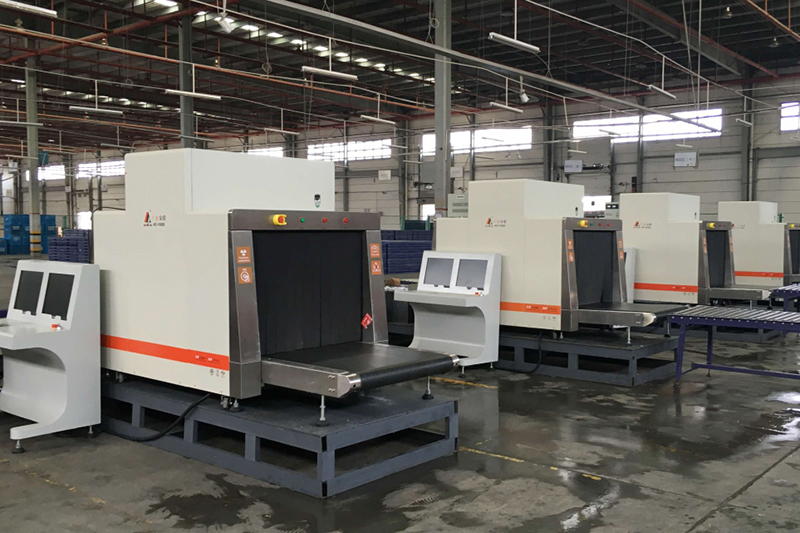 德邦物流快递安检现场